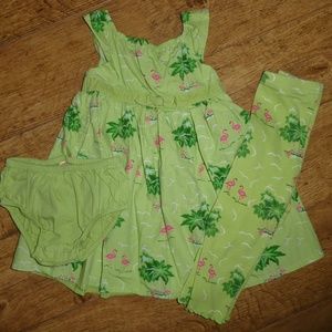 Gymboree Palm Beach Paradise 3 Piece Outfit